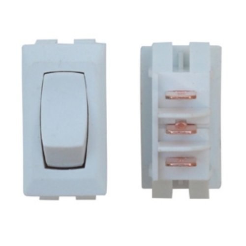 Valterra Interior Light Switch, Diamond Group, 2-WAY Lighting, 16 Amp at 125 Volt AC/ 3/4 Hp/ Ul/ Csa/ Vde, Rocker, Single Pole Single Throw – DG41UPB
