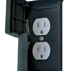 Valterra Receptacle Cover, Diamond Group, Black, Weatherproof – DG52522SVP
