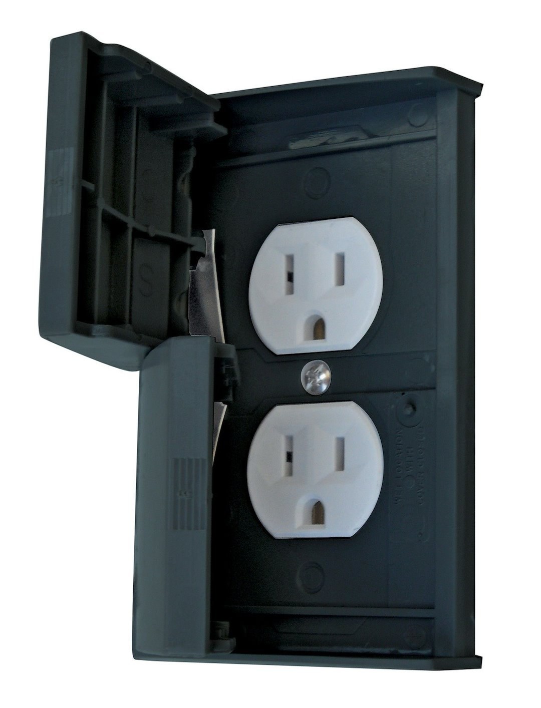 Valterra Receptacle Cover, Diamond Group, Black, Weatherproof – DG52522SVP