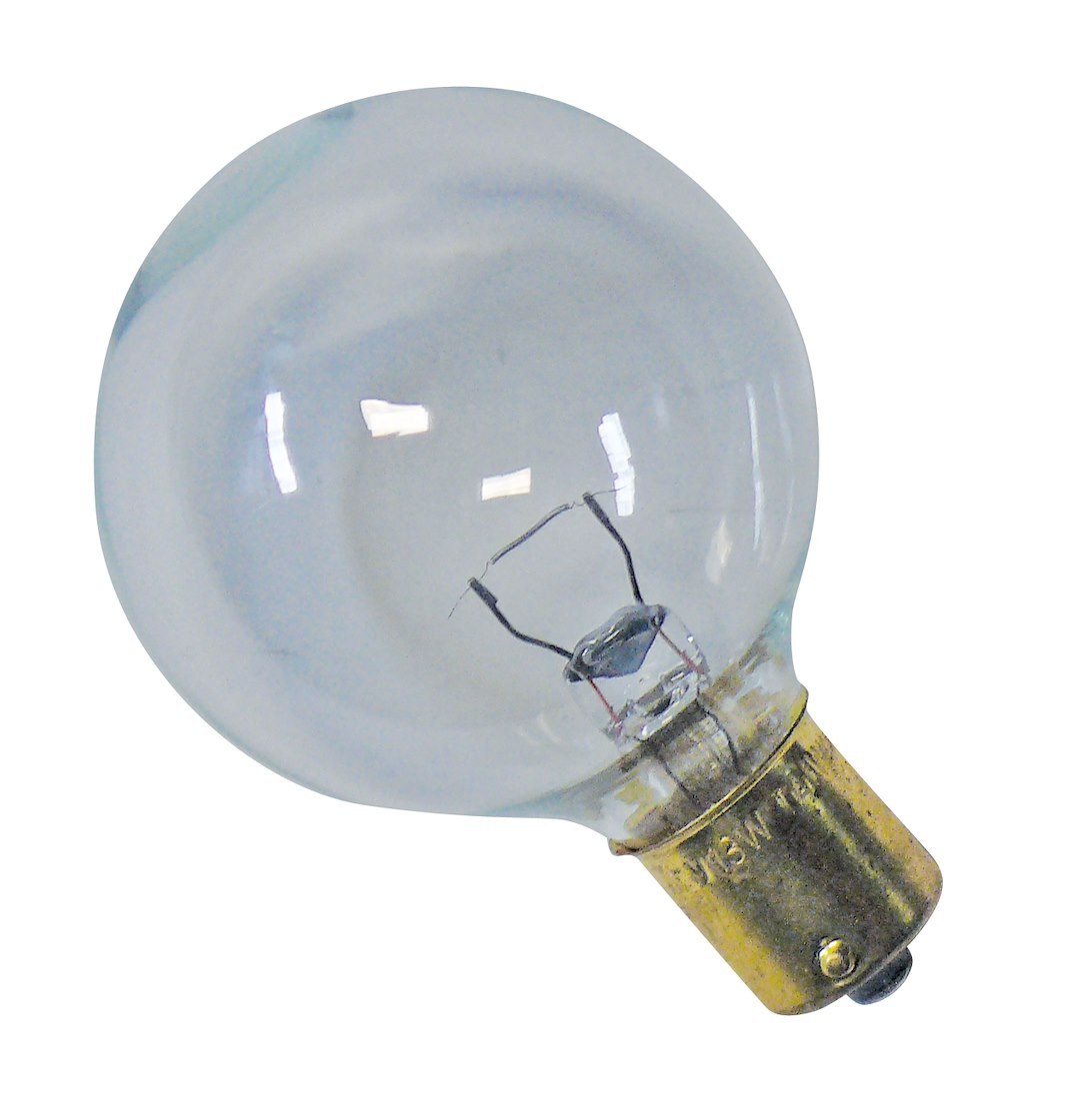 Valterra Multi Purpose Light Bulb, Diamond Group, Incandescent, 2099-C G16 1/2 Single Contact Bay, 13 Watt, 12 Volt DC, Clear – DG71208VP