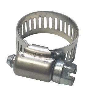 Valterra Hose Clamp, #6, 3/8 Inch X -7/8 Inch Clamping Range, Worm Gear Style, Stainless Steel, Bulk – H03-0020BU
