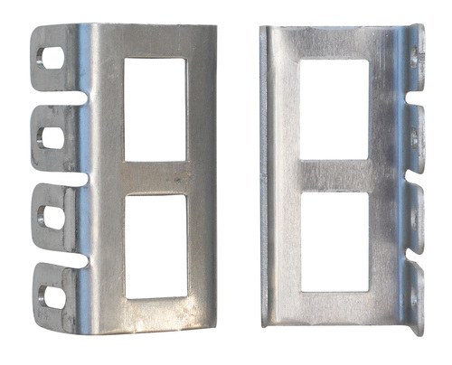 Valterra Switch Plate Cover Mounting Bracket, Diamond Group, 2.30 Inch Width X 1.18 Inch Height, Double Openings, Aluminum, 1 Per Card – DGRB2VP
