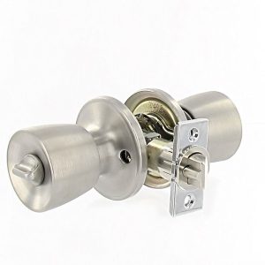 Valterra Entry Door Lock, Knob Type Handle, 4-WAY, Universal, Fits Door 1-3/8 Inch to 1-5/8 Inch Thick – L32CS010