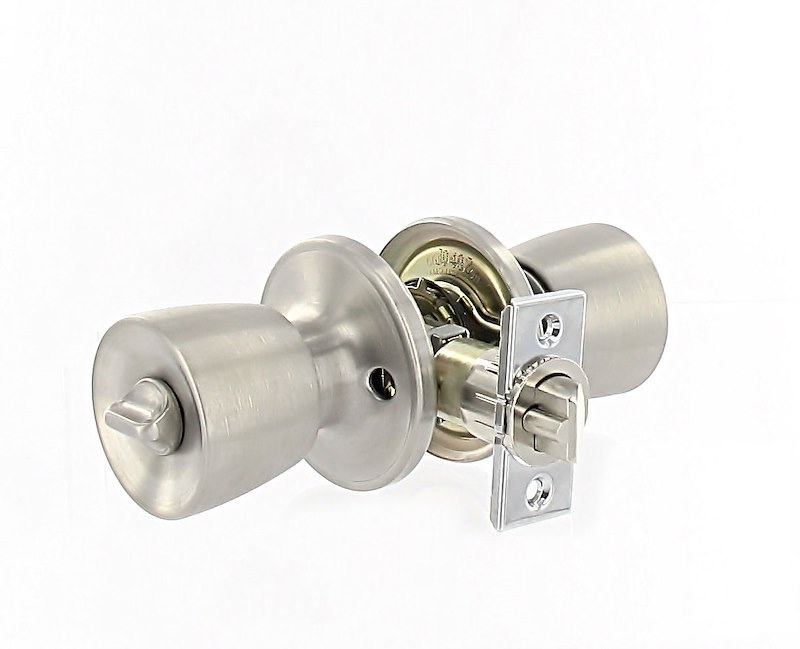 Valterra Entry Door Lock, Knob Type Handle, 4-WAY, Universal, Fits Door 1-3/8 Inch to 1-5/8 Inch Thick – L32CS010
