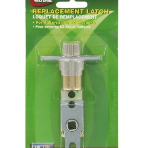 Valterra Entry Door Latch, Drive IN, Fits 2-3/8 Inch or 2-3/4 Inch Backsets, Steel – L32VP050