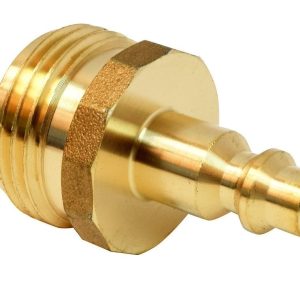 Valterra Water System Blow Out Plug, Quick Connect, Lead Free Brass, Single, With Retail Package – P23510LFVP