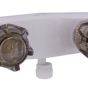 Valterra Shower Control Valve, 2 Valve, Single Piece Wall Mount, Brass Compression Valve, 4 Inch Center Distance, 2 Hole Application – PF213243