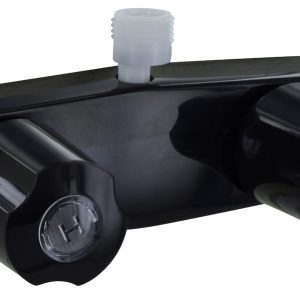 Valterra Shower Control Valve, 2 Valve, Single Piece Wall Mount, Plastic Compression Valve, 4 Inch Center Distance, 2 Hole Application – PF213741