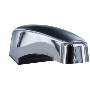 Valterra Faucet, Use for Bathtub, Three Piece 8 Inch to 24 Inch Adjustable Center Deck Mount, 2 Clear Crystal Acrylic Knob Handle – PF214304