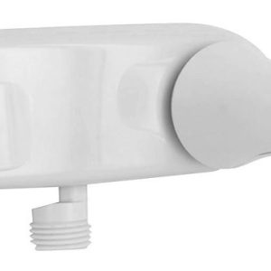 Valterra Shower Control Valve, Catalina, 2 Valve, Single Piece Wall Mount, 4 Inch, 2 Lever Handles, White, Plastic Underbody – PF223203