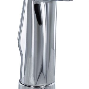 Valterra Faucet, Premium, Use for Kitchen, 8 Inch Gooseneck Type Spout, Chrome Plated/ Stainless Steel, 2-Lever Handle, Hybrid Shield – PF231301