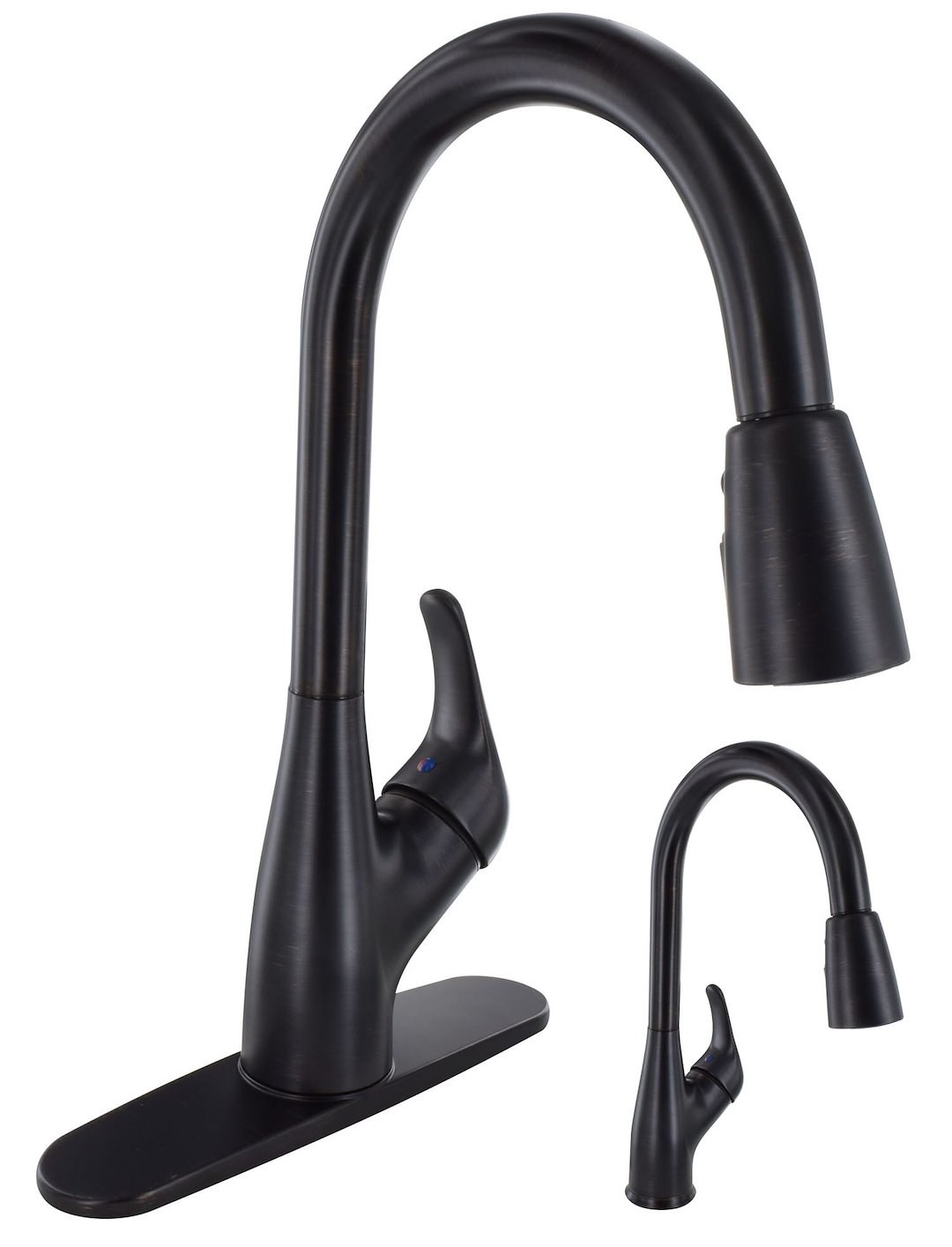 Valterra Faucet, Used for Kitchen, Single Piece 8 Inch Deck Mount, 15 Inch Pull Down Spout, Single Lever Handle – PF231561