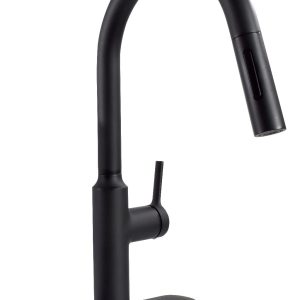 Valterra Faucet, Used for Kitchen, Single Piece 8 Inch Deck Mount, 15 Inch Pull Down Spout, Single Lever Handle – PF231761