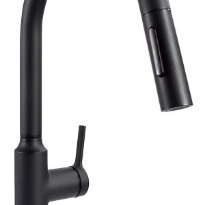 Valterra Faucet, Used for Kitchen, Single Piece 8 Inch Deck Mount, 15 Inch Pull Down Spout, Single Lever Handle – PF231761