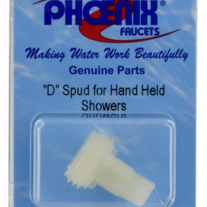 Valterra Faucet Spud, Used to Attach Phoenix Hand-Held Shower Head and Hose Assembly, Diverter Spud, Single with Blister Package – PF273001