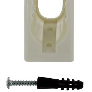 Valterra Shower Head Mount, Wall Mount, 3 Position, Without Swivel, White, Plastic, With Blister Package – PF276005