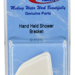 Valterra Shower Head Mount, Wall Mount, 3 Position, Without Swivel, White, Plastic, With Blister Package – PF276005