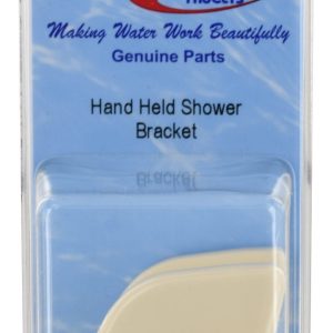 Valterra Shower Head Mount, Wall Mount, 3 Position, Without Swivel, Biscuit, Plastic, With Blister Package – PF276006