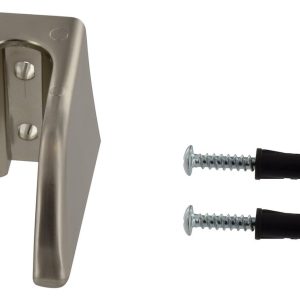 Valterra Shower Head Mount, Wall Mount, 3 Position, Without Swivel, Brushed Nickel Plated, Plastic, With Blister Package – PF276007
