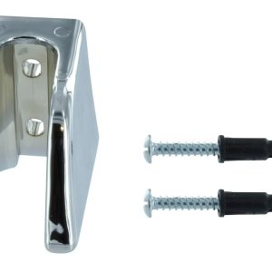 Valterra Shower Head Mount, Wall Mount, 3 Position, Without Swivel, Chrome Plated, Plastic, With Blister Package – PF276008