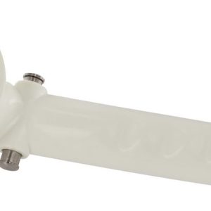 Valterra Shower Head, Hand-Held, For Interior/ Exterior Shower, With Single Function Spray Setting, White, Plastic, With Blister Package – PF276015