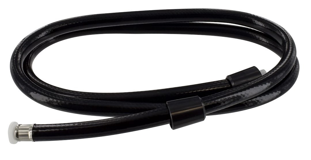 Valterra Shower Head Hose, 60 Inch Length, Fits Phoenix Exterior Shower Part Number 377BK, Black/ Vinyl, With Blister Package – PF276018