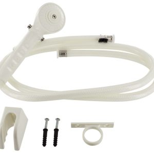 Valterra Shower Head, Hand-Held with 60 Inch Vinyl Hose, For Interior/ Exterior Shower, With Single Function Spray Setting – PF276024