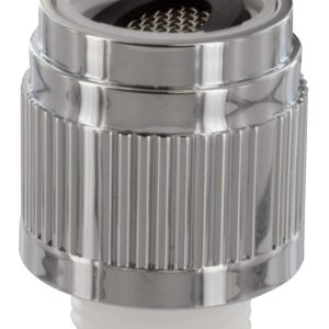 Valterra Shower Head Flow Control Adapter, Used to Control Water Flow from Trickle to Full Between Shower Head and Hose, Chrome Plated – PF276030