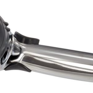 Valterra Shower Head, Hand-Held, With Single Function Spray Setting, With Trickle Shut-Off, Polished Chrome Plated, Plastic – PF276037