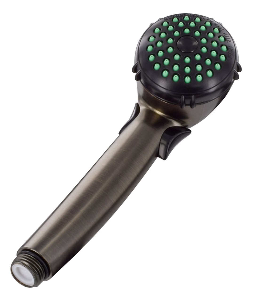 Valterra Shower Head, Hand-Held, With Single Function Spray Setting, With Trickle Shut-Off, Rubbed Bronze Plated, Plastic – PF276066