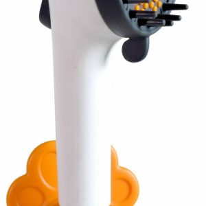 Valterra Shower Head, Wash&wag ™, Hand-Held with 60 Inch PVC Hose and Massage Head with Soft Fingers, With 3 Function Spray Setting, White – PF276210