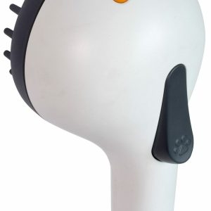 Valterra Shower Head, Wash&wag ™, Hand-Held with 60 Inch PVC Hose and Massage Head with Soft Fingers, With 3 Function Spray Setting, White – PF276210