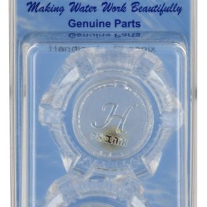 Valterra Faucet Handle, Fits Phoenix Brand Faucets, Knob Handle, Clear Crystal, Acrylic, Set of 2 with Blister Package – PF287015
