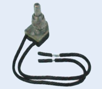 Valterra Push Button Switch, Diamond Group, On/ Off Replacement Switch, With 6 Inch Wire Lead Included – DG16VP