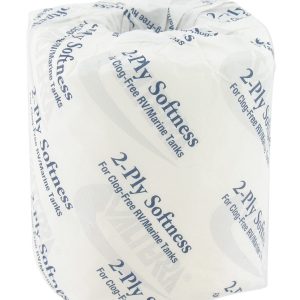 Valterra Toilet Tissue, Softness, 2 Ply, Single Roll – Q23632
