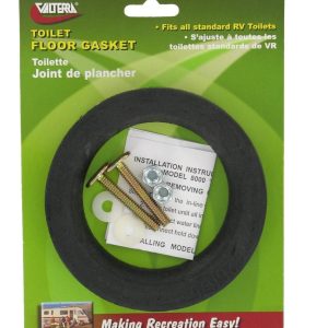 Valterra Toilet Seal, Replacement Seal, Floor Gasket, Rubber, Single, With Retail Package – Q23653VP