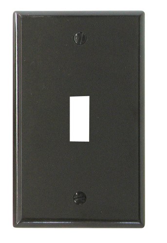 Valterra Switch Plate Cover, Diamond Group, One Toggle Opening, Brown – DGSP1VP