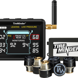 Valterra Tire Pressure Monitoring System – TPMS, Tireminder ® I10, Universal Fit, 6 Standard Transmitters – TM22142