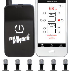 Valterra Tire Pressure Monitoring System – TPMS, Tireminder ®, Universal Fit, With Bluetooth Technology, 6 Standard Transmitters – TM22160