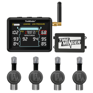 Valterra Tire Pressure Monitoring System – TPMS, Tireminder ® I10, Universal Fit, 4 Flow Through Transmitters – TM22163