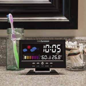 Valterra Weather Station, Tempminder ®, Used for Kitchen/ Bedroom and Office, Digital – TM22242VP