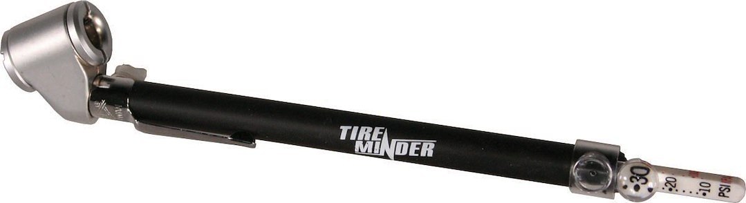 Valterra Tire Pressure Gauge, Tireminder ®, Stick Style, Dual Head Mechanical, 10-120 Pounds Per Square Inch (PSI), 2X Magnifier – TM22283VP