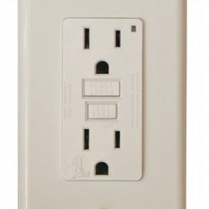 Valterra Receptacle, Diamond Group, Indoor/ Outdoor Use, 15 Amp or 20 Amp/ 120 Volt AC Power, Ground Fault Interrupter Type, White – DG151VP