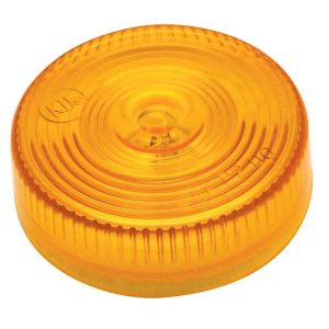 Valterra Clearance Light, Diamond Group, Incandescent, Round, 2 Inch Diameter X 1 Inch Height, Amber Lens, Polycarbonate Lens/ ABS Housing – WP-70AF