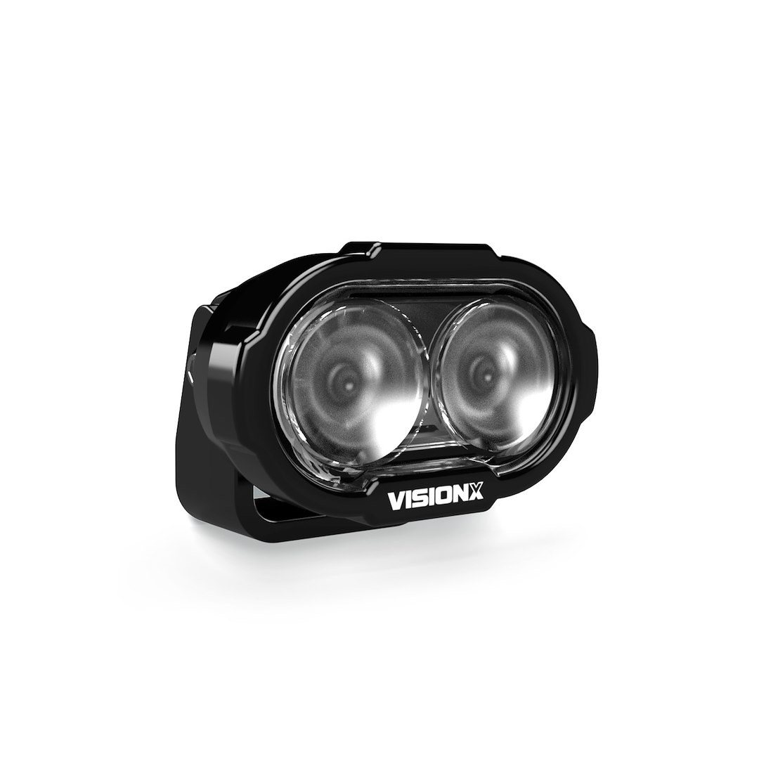 Vision X Work Light, Dura Gen 2, Cree XPL2 HD 8 Watt, Rectangular, Bracket Mount, 16 Watt, 1.3 Amp at 12 Volt, X-Drive LED – DURA2-WL260