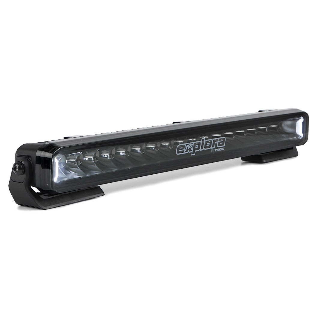 Vision X Light Bar, Explora, LED, 20 Inch, Cree Xte LED 5 Watt Bulb, 90 Watt at 7.5 Amp Draw, 9 to 32 Volt DC, Driving Beam – EX-LB18S