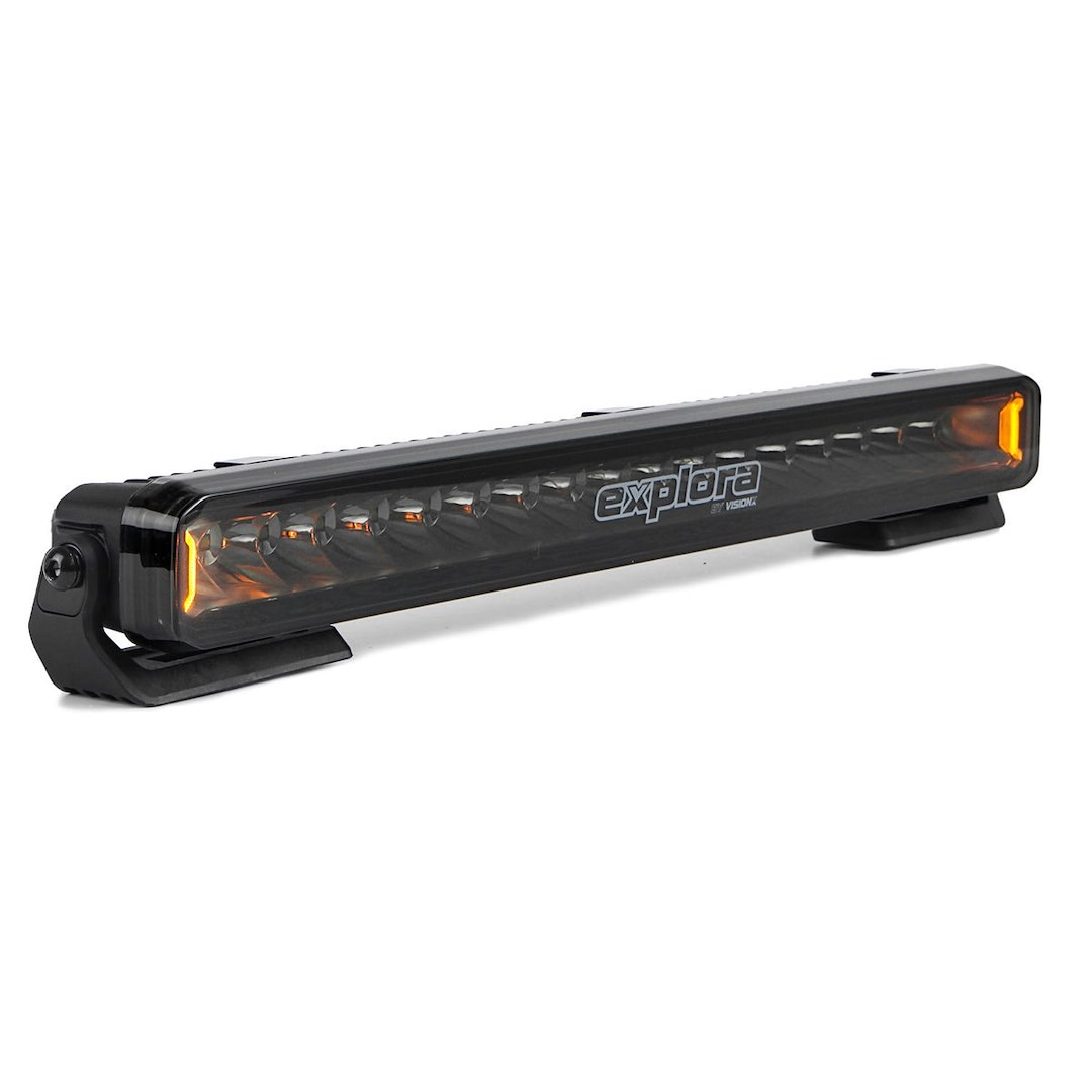 Vision X Light Bar, Explora, LED, 20 Inch, Cree Xte LED 5 Watt Bulb, 90 Watt at 7.5 Amp Draw, 9 to 32 Volt DC, Driving Beam – EX-LB18S
