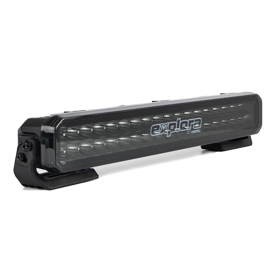 Vision X Light Bar, Explora, LED, 20 Inch, Cree Xte LED 5 Watt Bulb, 180 Watt at 15 Amp Draw, 9 to 32 Volt DC, Driving Beam – EX-LB2.18S