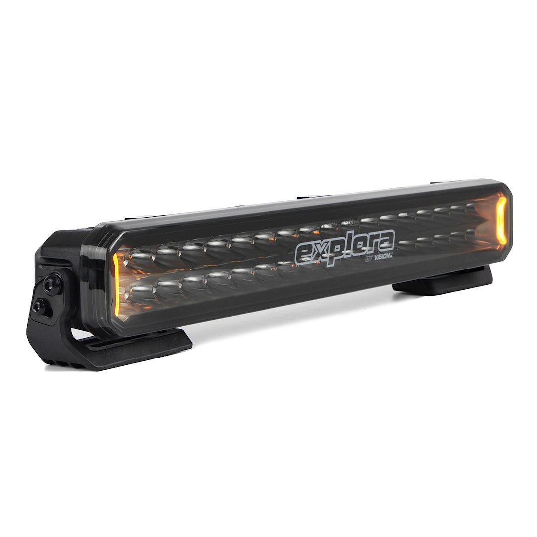 Vision X Light Bar, Explora, LED, 20 Inch, Cree Xte LED 5 Watt Bulb, 180 Watt at 15 Amp Draw, 9 to 32 Volt DC, Driving Beam – EX-LB2.18S