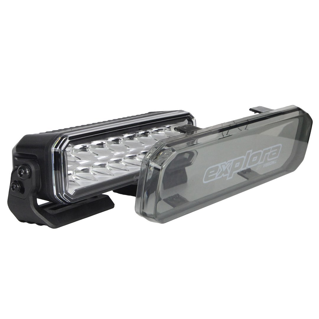 Vision X Light Bar, Explora, LED, 20 Inch, Cree Xte LED 5 Watt Bulb, 180 Watt at 15 Amp Draw, 9 to 32 Volt DC, Driving Beam – EX-LB2.18S